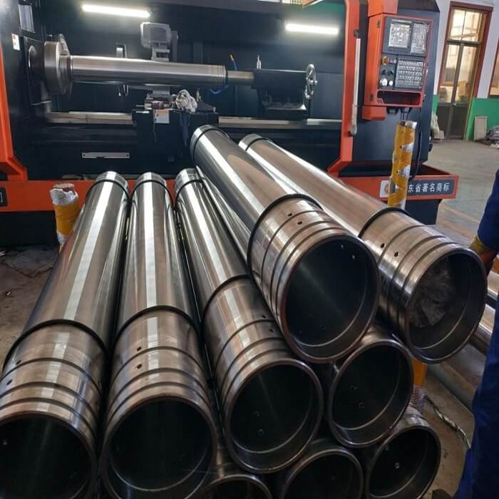 Hydraulic honing steel pipe