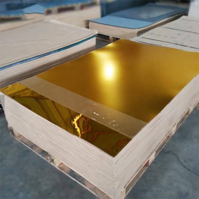 Color-coated stainless steel plate50