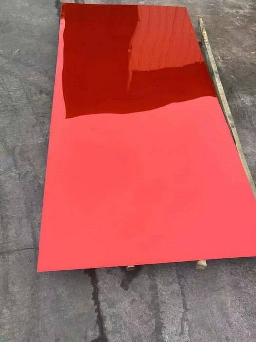 Color-coated stainless steel plate