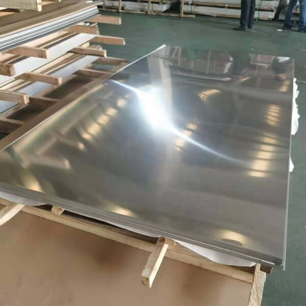 Brushed stainless steel plate processors