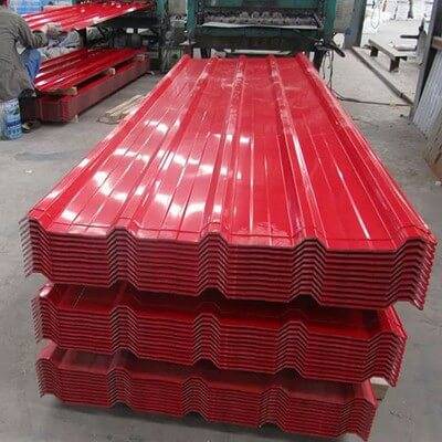 Color coated steel roof panel