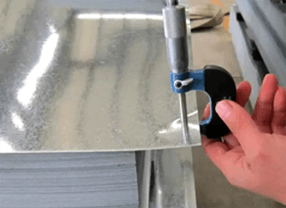 polished aluminum coil