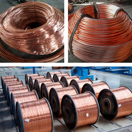 Copper wire stock