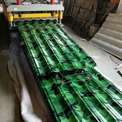 Color coated steel roof panel price