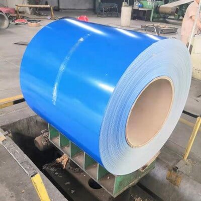 Color coated steel coil and sheet