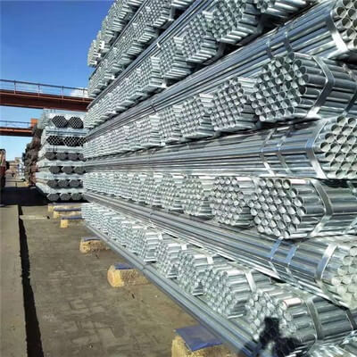 mild steel galvanized pipe factories