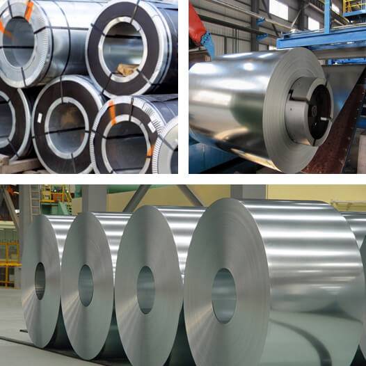 galvanized steel in coils