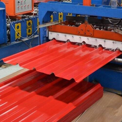 PPGi Corrugated Roofing Sheet Building Material export