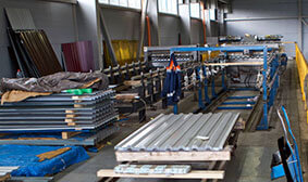 Corrugated steel plate product data