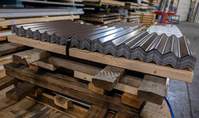 Corrugated steel sheet products