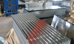 Corrugated steel plate china