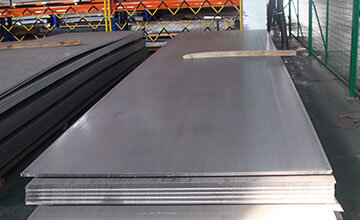 polished stainless steel plate