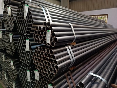 large steel boiler pipe
