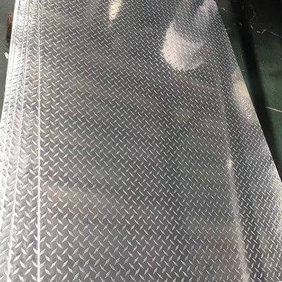 Stainless steel pattern plate