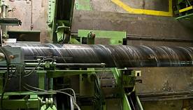 astm a106 spiral welding steel pipes factory